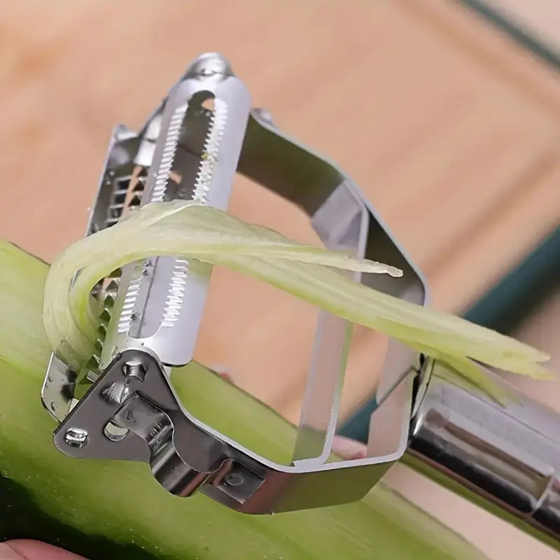 Multifunctional 2 In 1 Stainless Steel Peeler