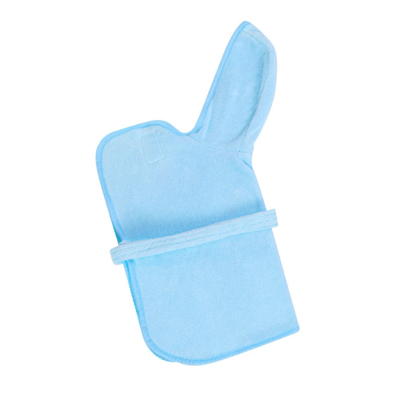 Minimalist Fiber Solid Color Pet Bath Towel