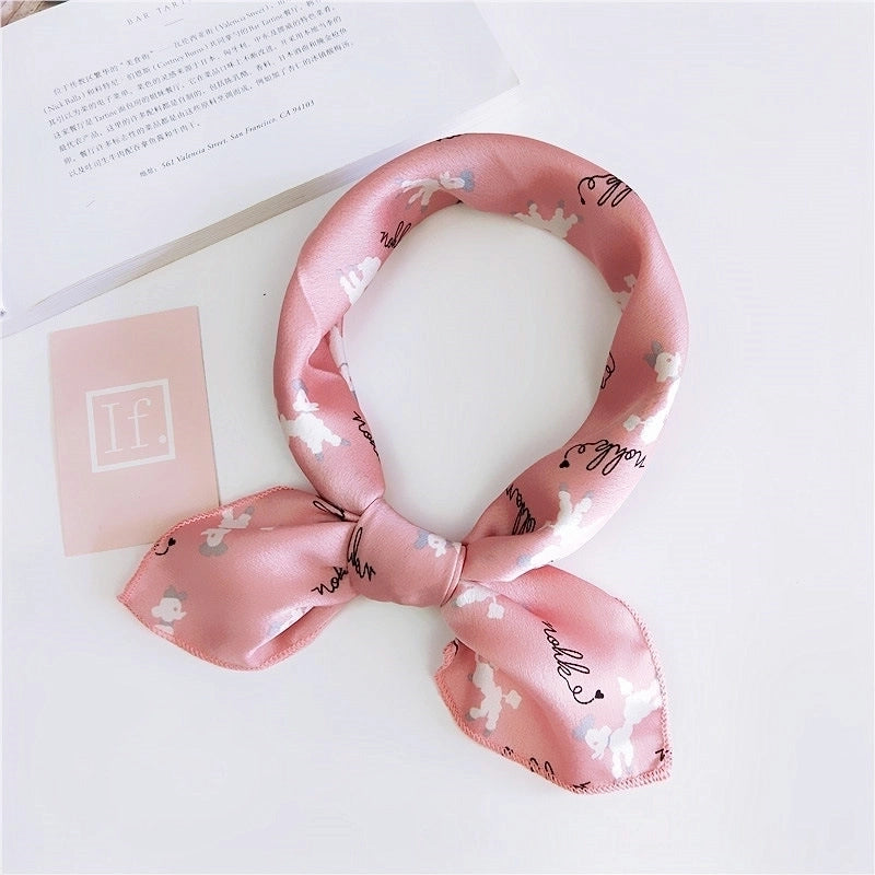 Cloth Scarf (1 Cartoon Navy)