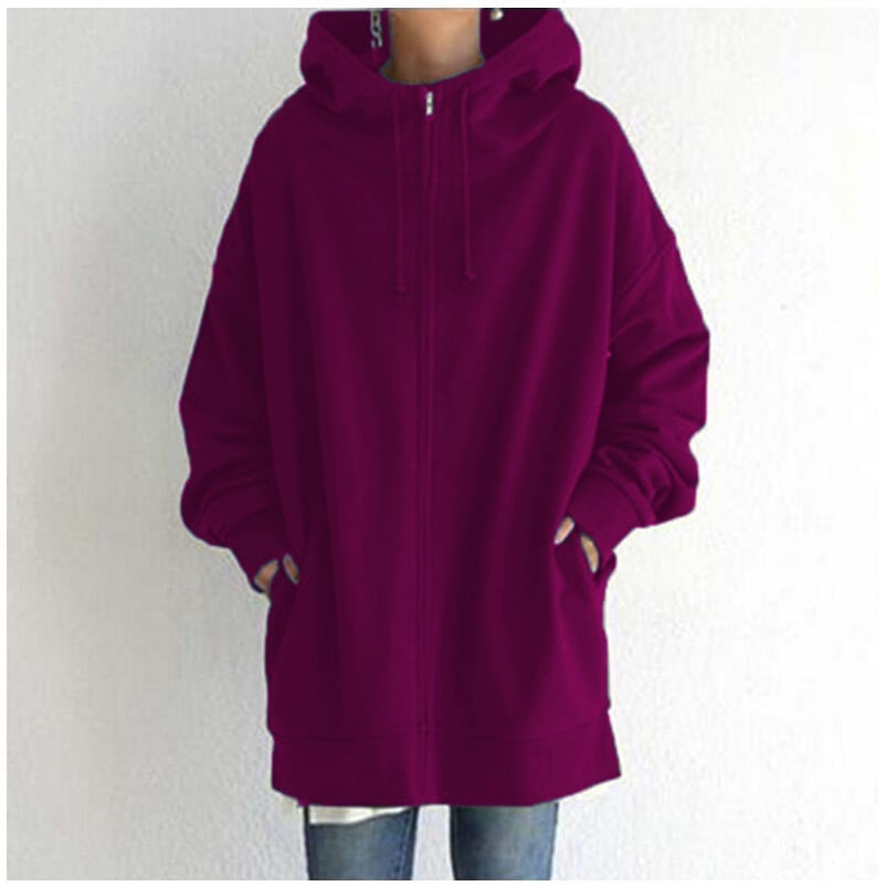 🌷HOT SLAE 49% OFF🌷Women's Autumn/Winter Zipper Hooded Sweater