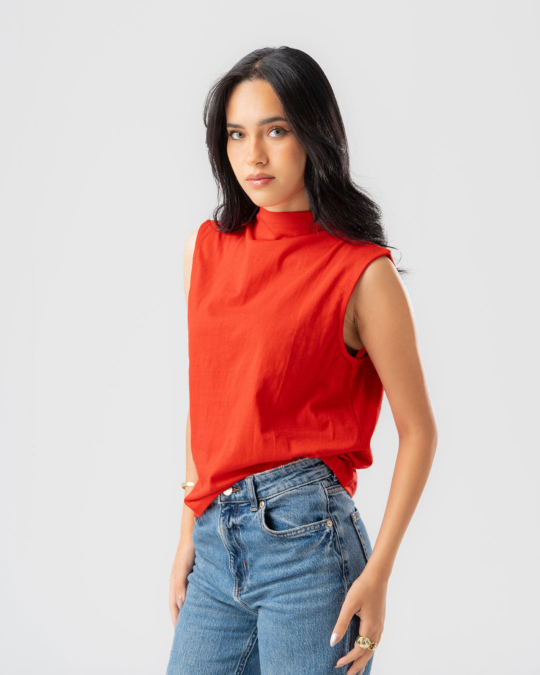 Women's Sleeveless T-shirt Plain