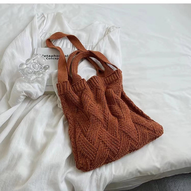 New Knitted Bag Special Bag Vintage Women's Bag Crossbody Bag Woven Bag Handbag Tote Bag Trendy
