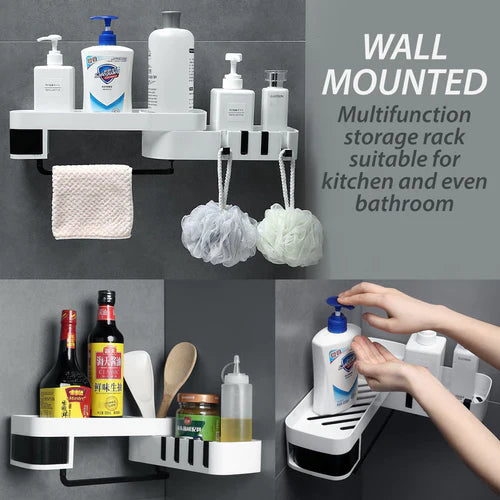 Bathroom Shelf Organizer Rotatable