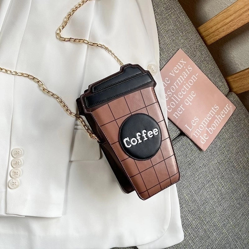 Small Pu Leather Vintage Style Bucket Bag