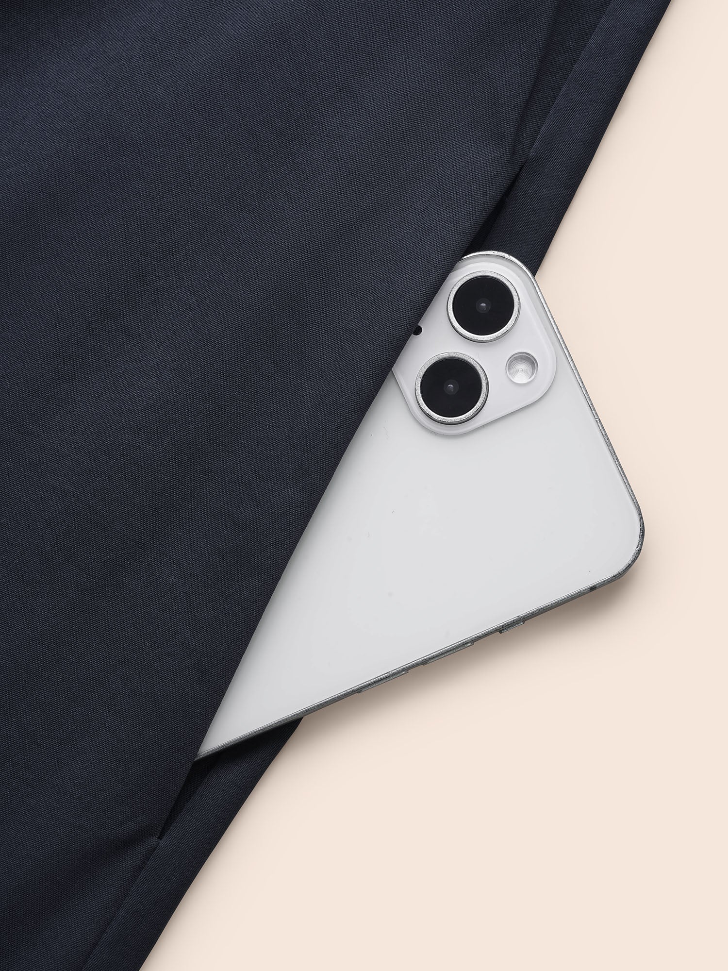 Contrast Striped Notched Ruffle Hem Dress