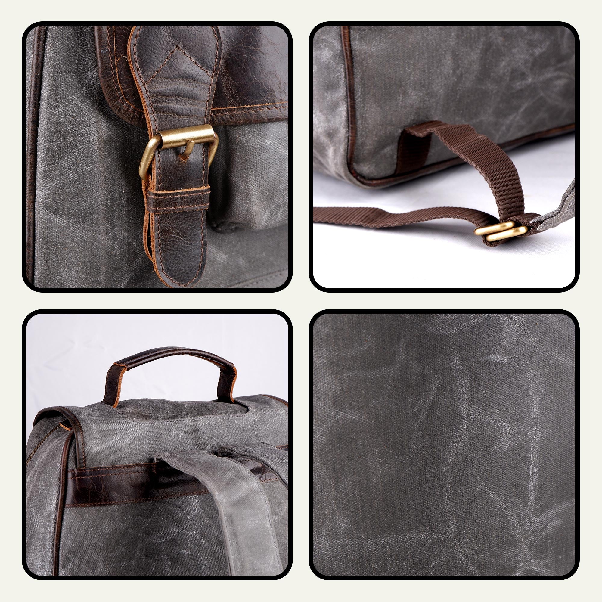 Cooper Waxed Canvas Backpack