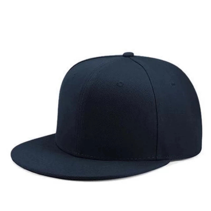Hat Men's Trendy Hip-Hop Cap Korean Style Street Men's Black Autumn And Winter Outdoor Hip-Hop Flat-edge Baseball Cap