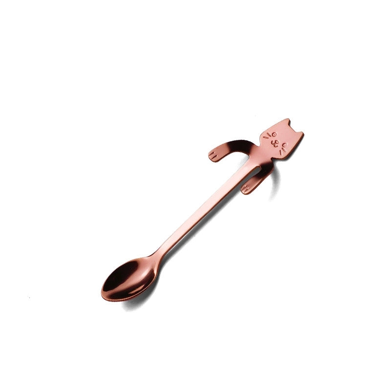 2 Pieces Casual Cartoon Stainless Steel Spoon