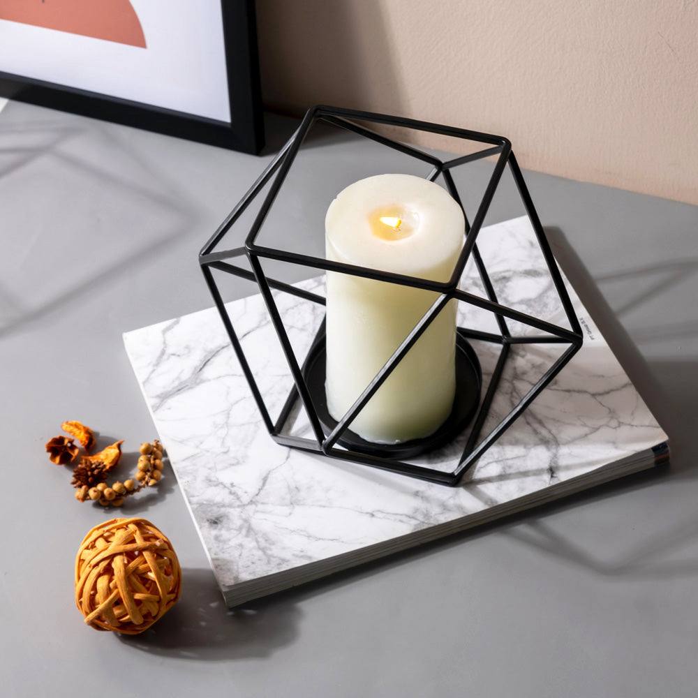 Spectrum Candle Holder - Black