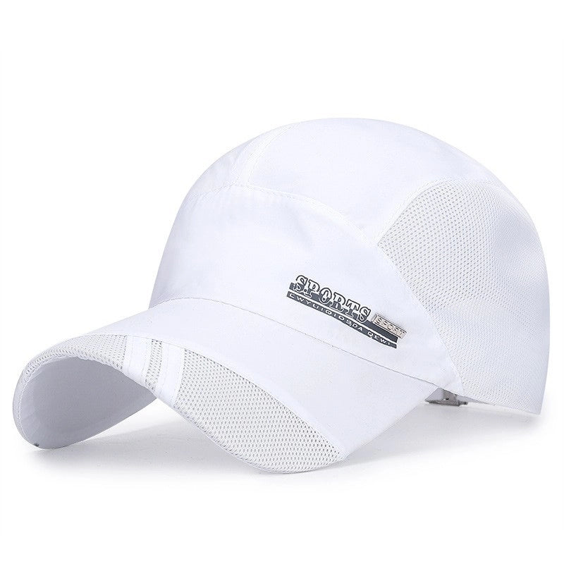 Men's Minimalist Letter Curved Eaves Baseball Cap