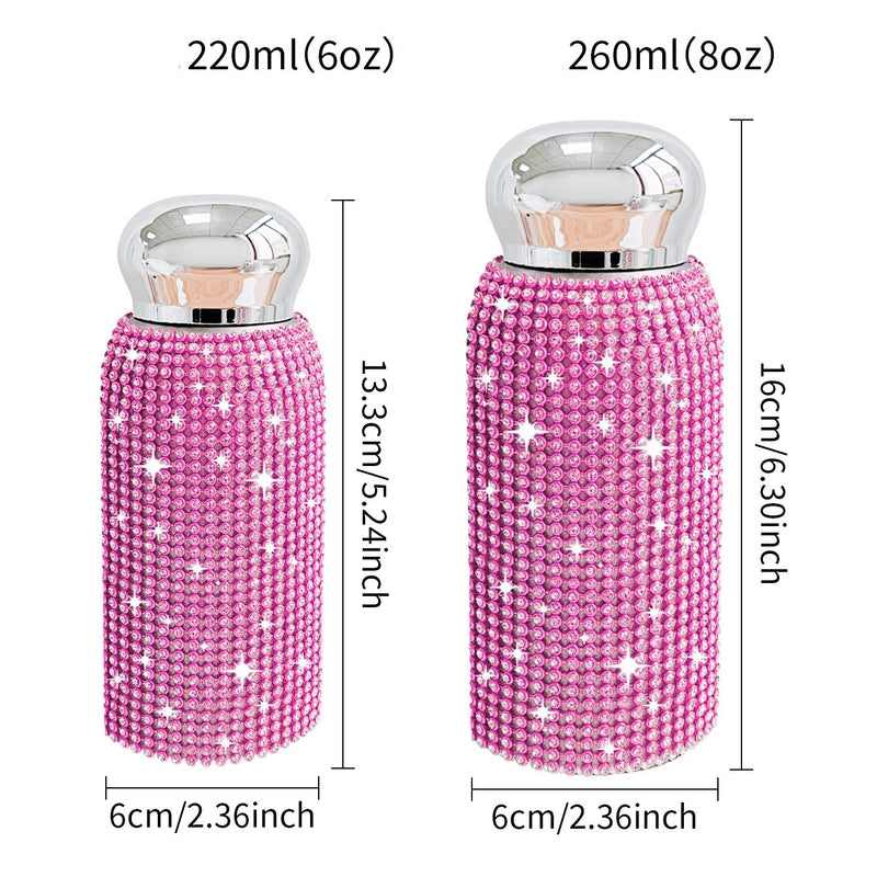 Elegant Solid Color Leopard 201 Stainless Steel 304 Stainless Steel Water Bottles 1 Piece
