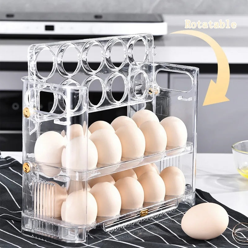 30X GRIDS 3 LAYERS EGGS ORGANIZER