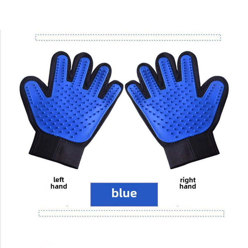 Xinle 180 Needle Pet Gloves Bathing Massage Cleaning Cats And Dogs Supplies Hair Removal Brush Cats And Gloves