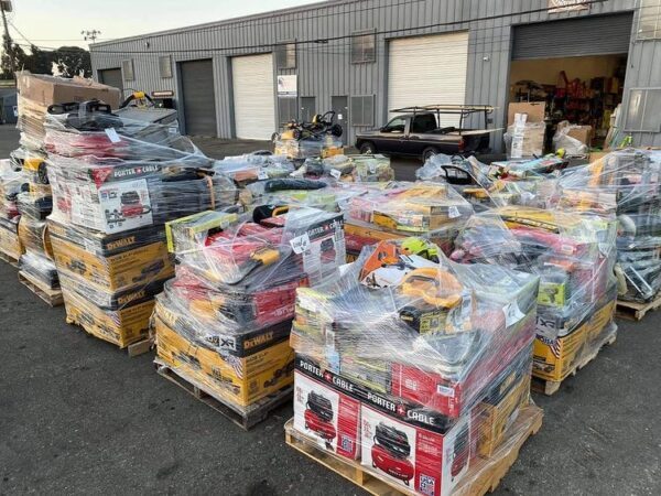 🎁2025  Amazon Customer Returns Tool Pallets Online⭐Buy 7 FOOT TALL “MONSTER” PALLETS Online