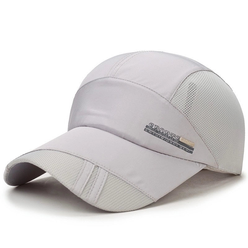 Men's Minimalist Letter Curved Eaves Baseball Cap