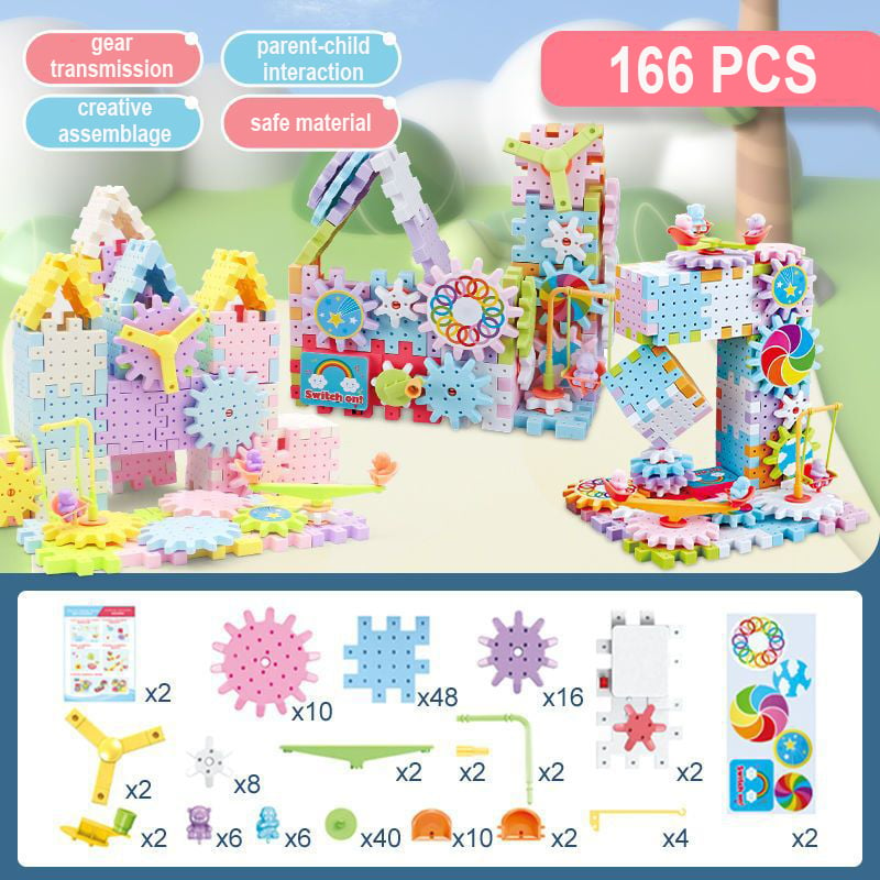 ⚙️Kids Variety Electric Building Blocks Paradise