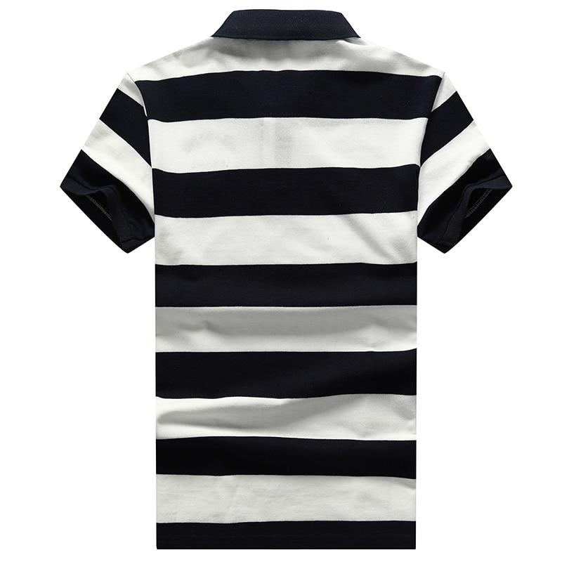 Striped Midnight Polo Shirt