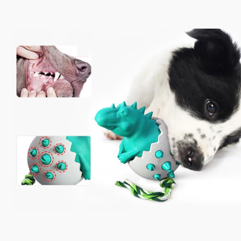 Idearock Dinosaur Eggs Dog Chew Toys