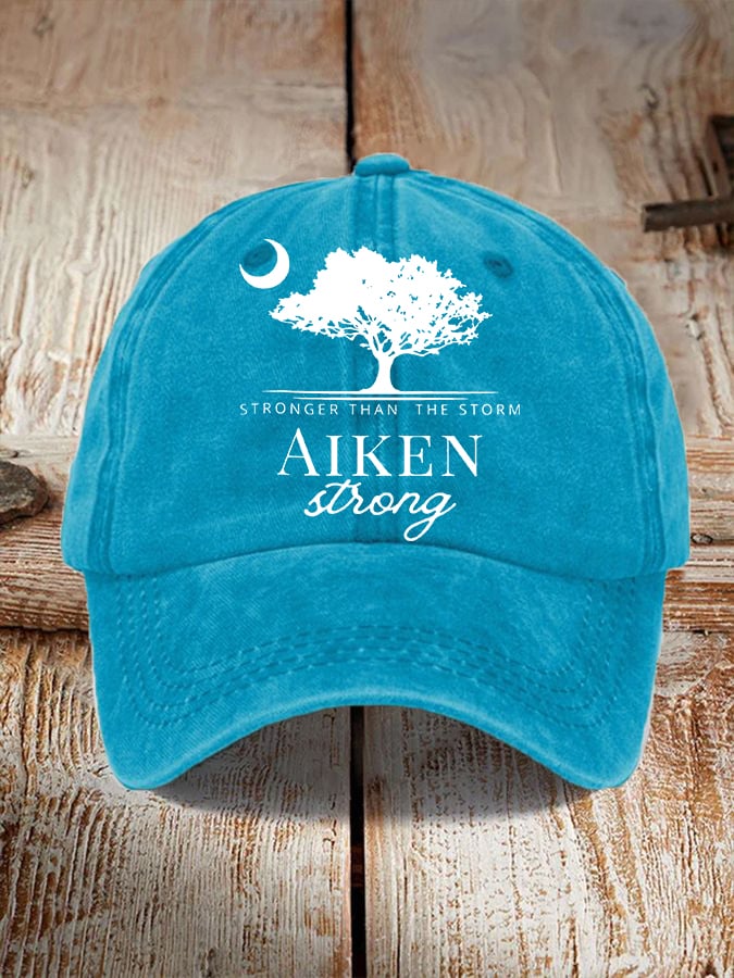 Aiken Strong print hat