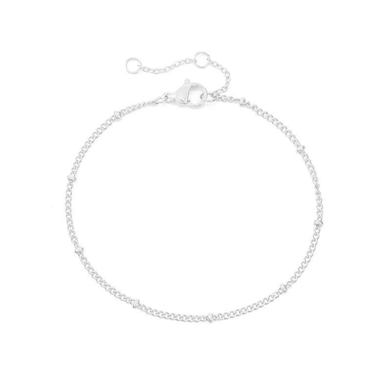 U Shape Stainless Steel 14K Gold Plated No Inlaid Bracelets In Bulk