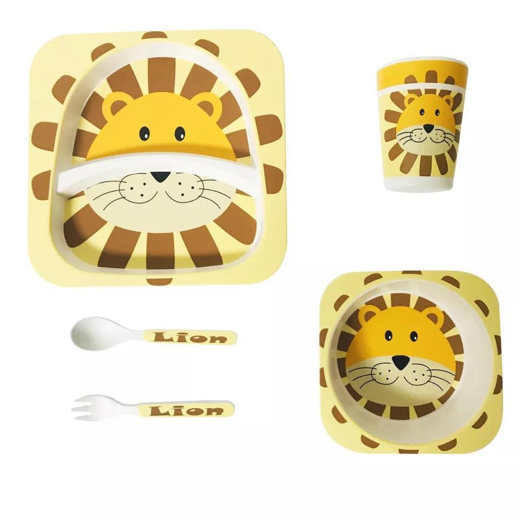 KIDS 5IN1 MELAMINE TABLEWARE SET