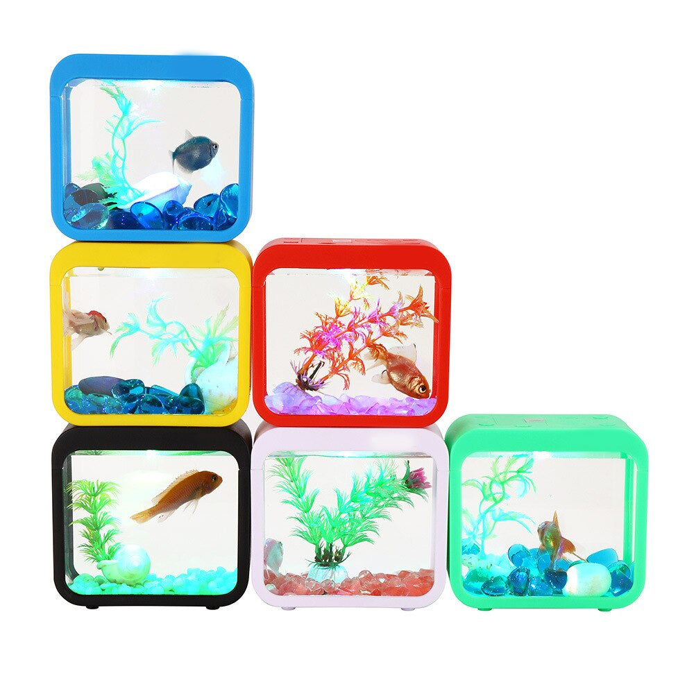 Mini Fish Tank Reptile Betta Box