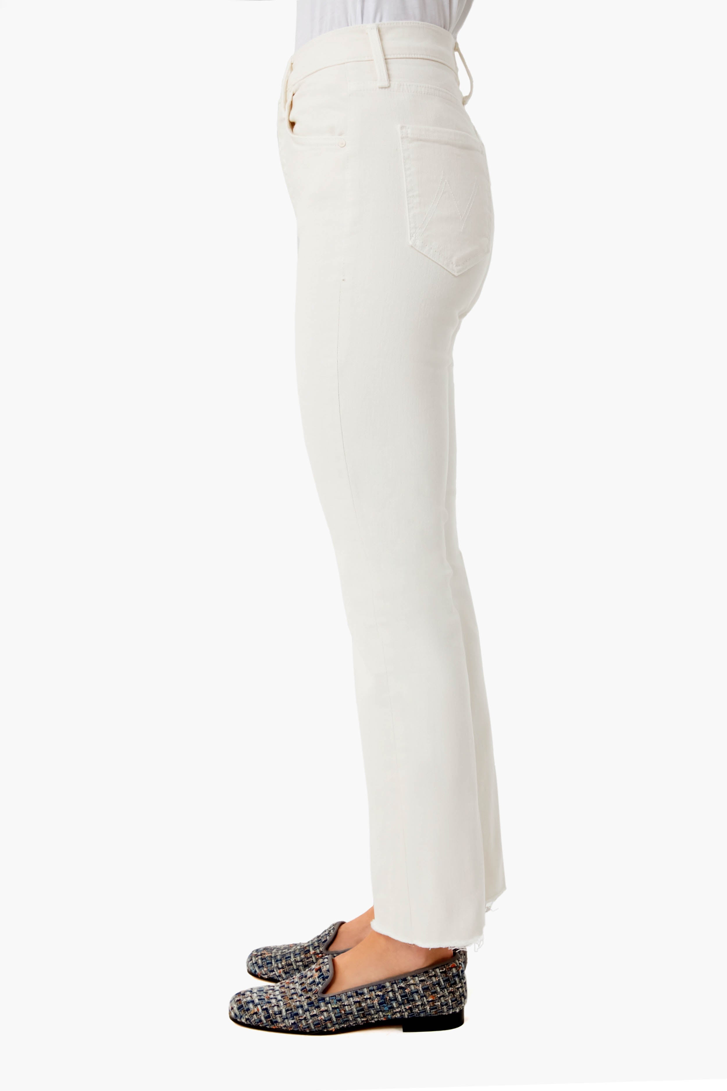 Antique White The Tripper Ankle Fray