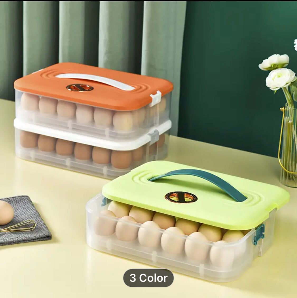 24 GRIDS EGG STORAGE BOX