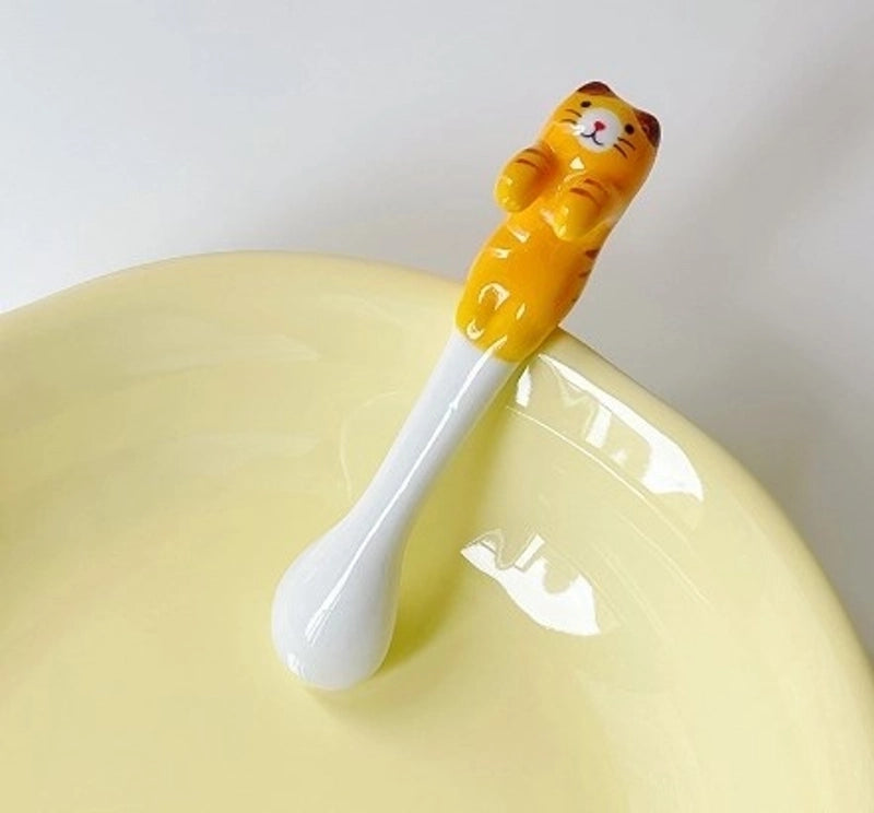 Cute Vacation Animal Ceramic Spoon 1 Piece