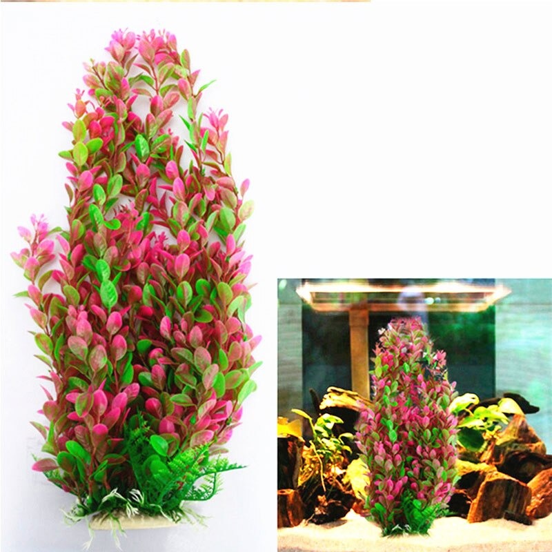 Green Artificial Plant Grass For Aquarium