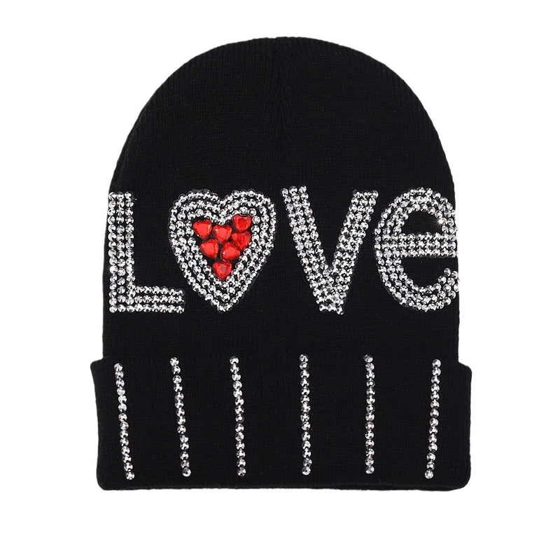 Unisex IG Style Love Letter Eaveless Beanie Hat