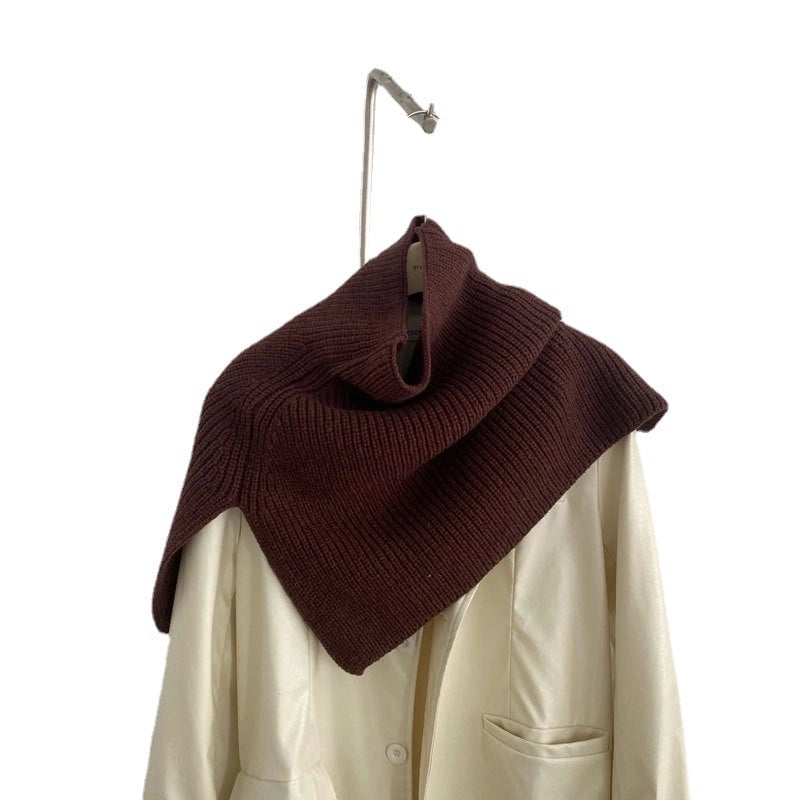 Women's Vintage Style Solid Color Polyester Shawl
