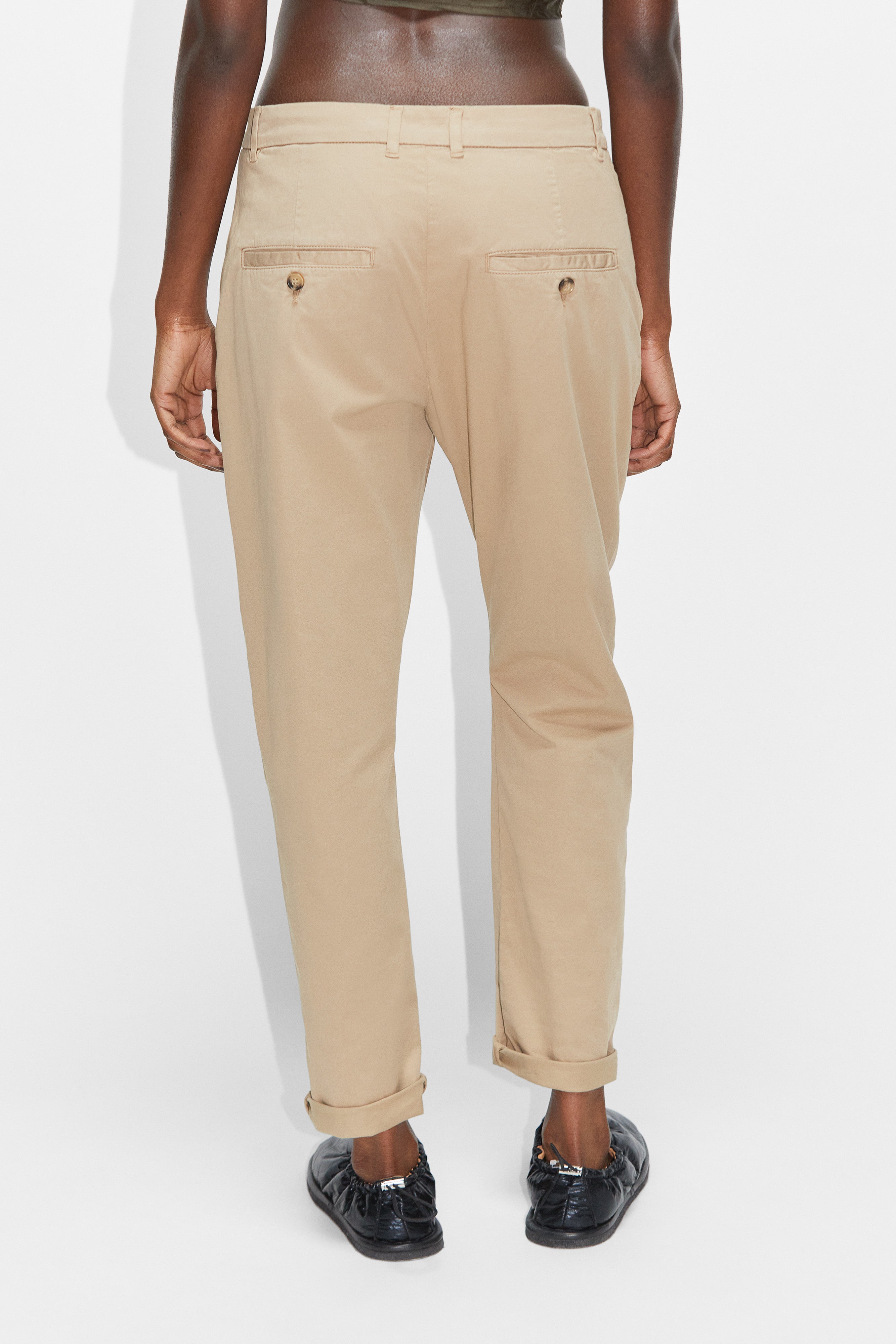 Tapered-leg Stretch Chinos