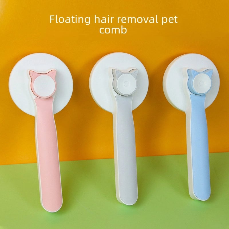 Pet Comb In Stock Stainless Steel Needle Floating Hair Removal Cat Comb Cleaning Beauty Supplies Dog Comb