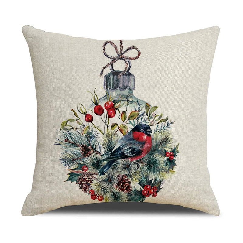 Fashion Letter Elk Polyester Pillow Cases