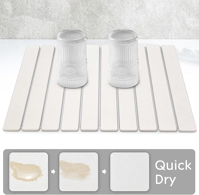 EXTRA LARGE STONE DISH DRYING MAT 60x39CM