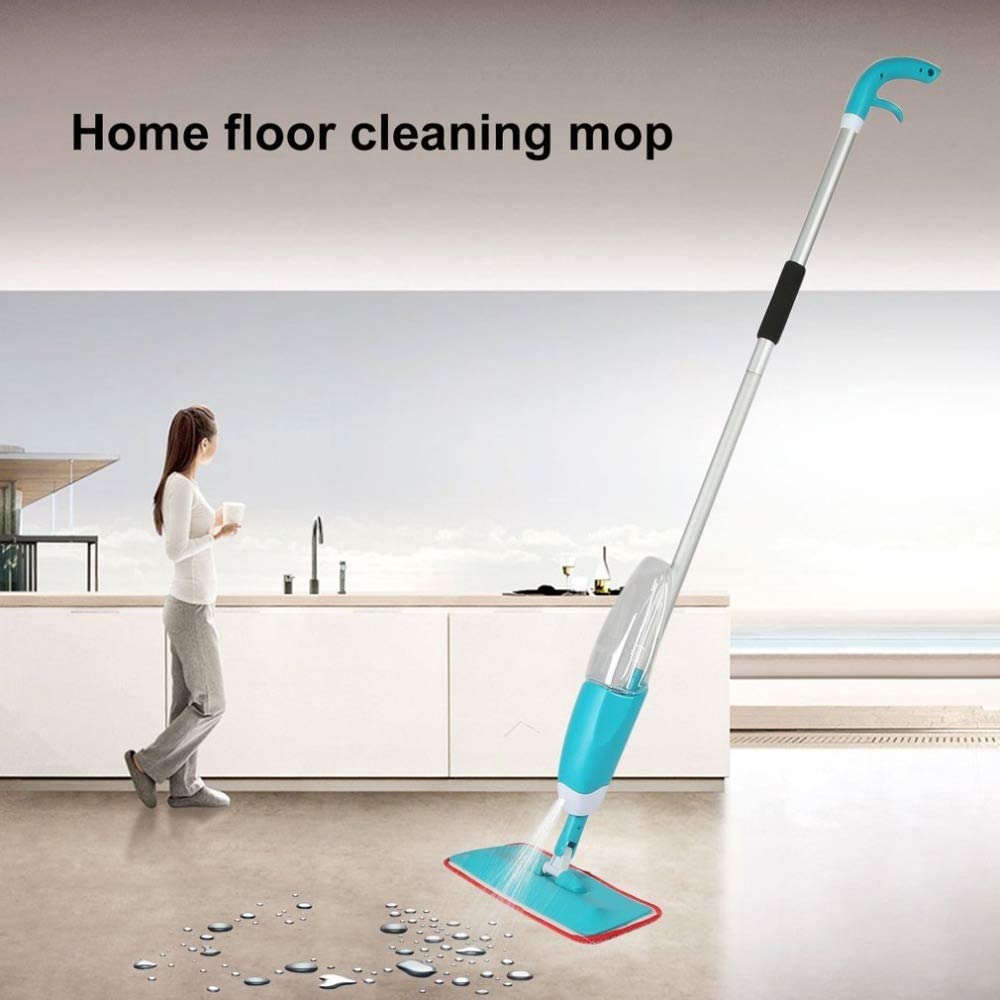 Handheld Water-Spraying Mop. Mop With Spray