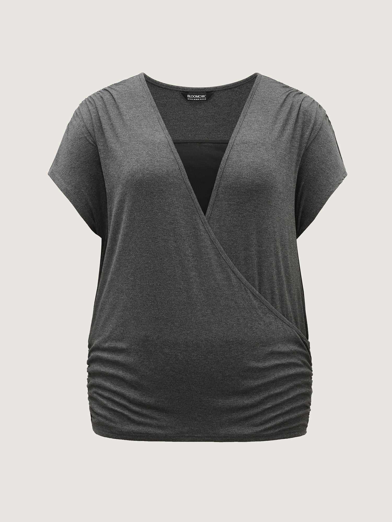 Supersoft 2-In-1 Plain Knit Top