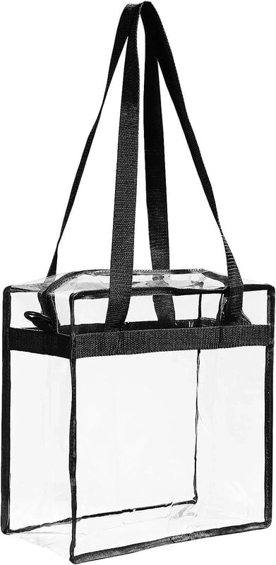 Women's Casual Solid Color Pvc Shopping Bags