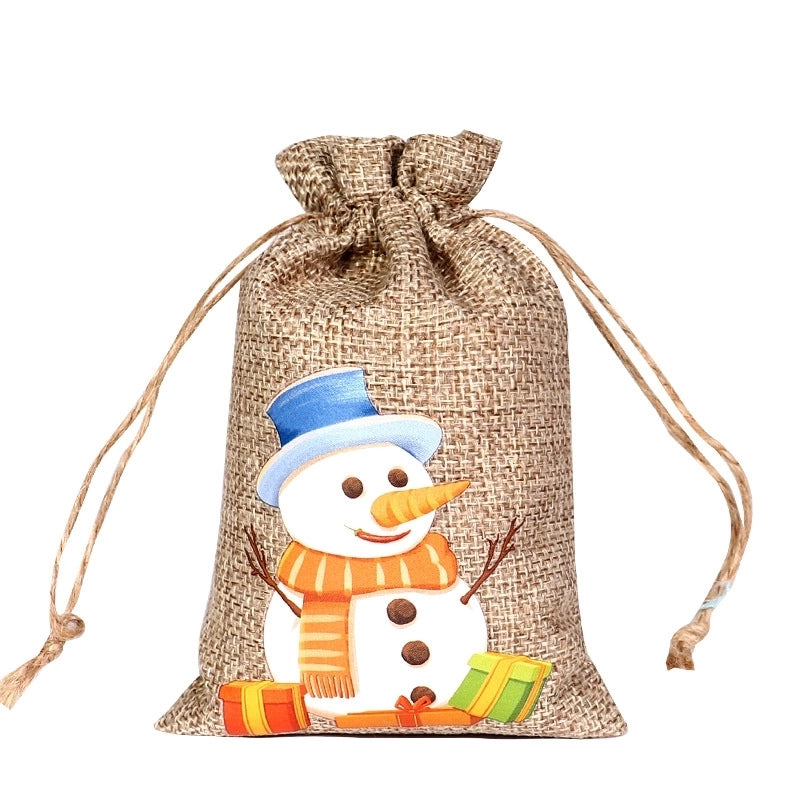 Christmas Linen Christmas House Christmas Tree Santa Claus Cute