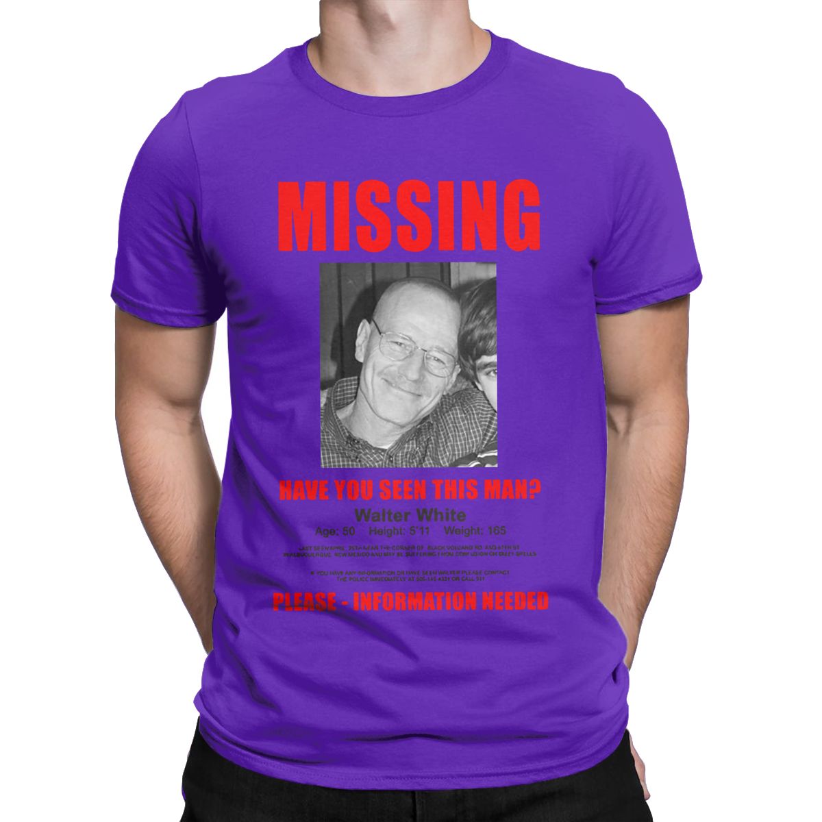 Walter White Missing Tee