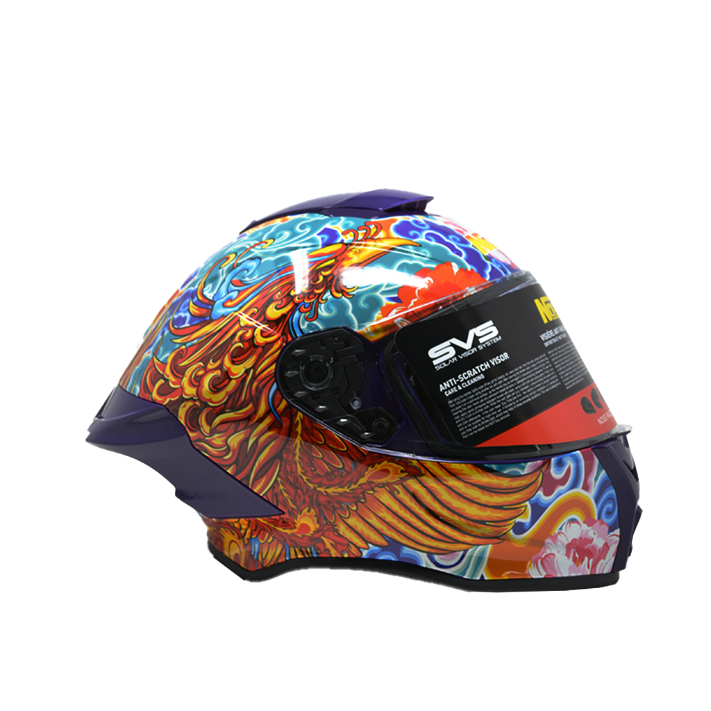 Casco Noss 801 Peacock