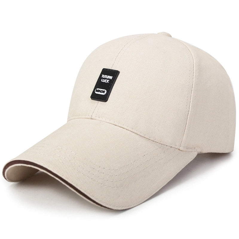 Unisex Minimalist Letter Curved Eaves Baseball Cap