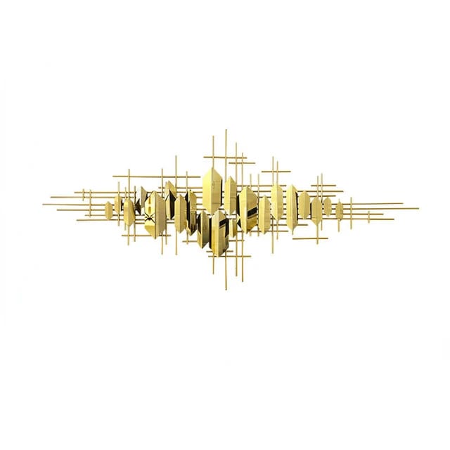 Modern metallic Wall Hanging Decoration.Wall art