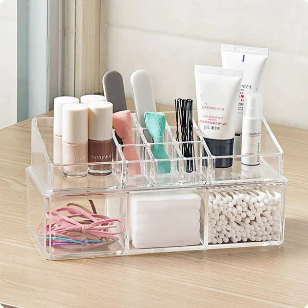 Acrylic Cosmetic And Multifunctional Organizer