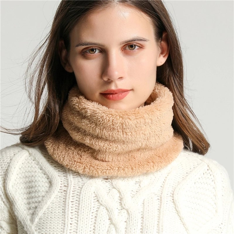 Unisex Minimalist Solid Color Polyester Printing Scarf
