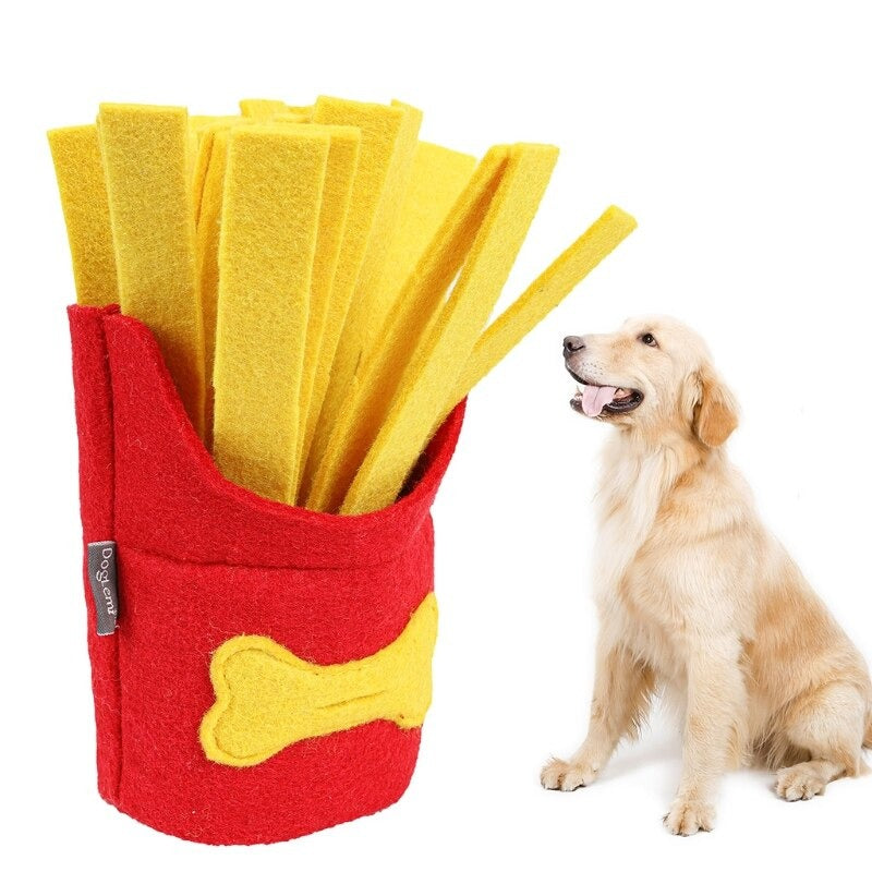 Snuffle Mat French Fries Dog