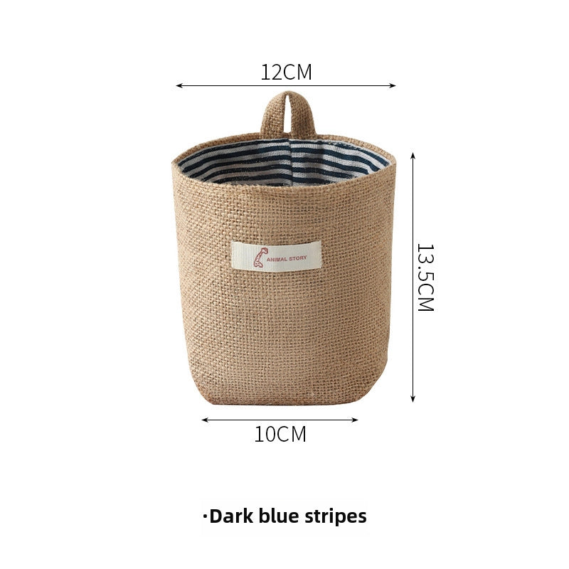 Hanging Bag Wall Hanging Dormitory Bed Mini Small Linen Bag Upper Bed Bedside Bedside Mobile Phone Door Back Storage Bag