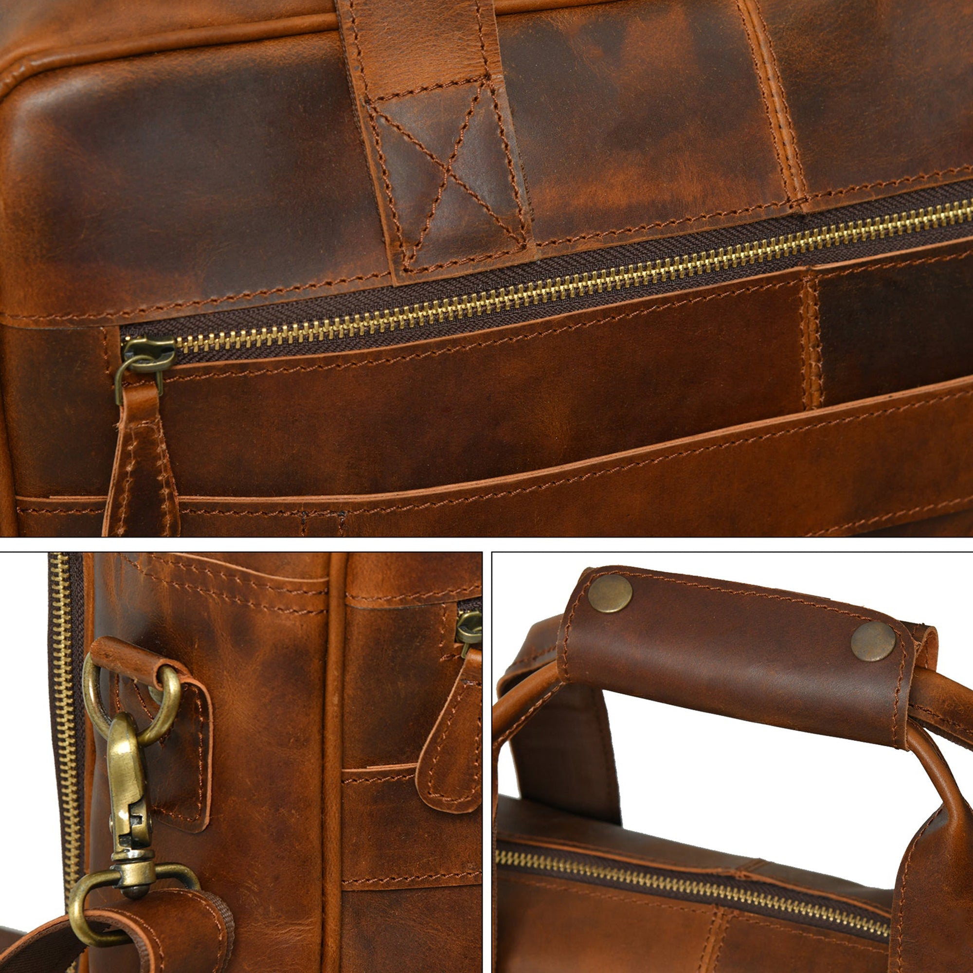 Karl Cinnamon Briefcase