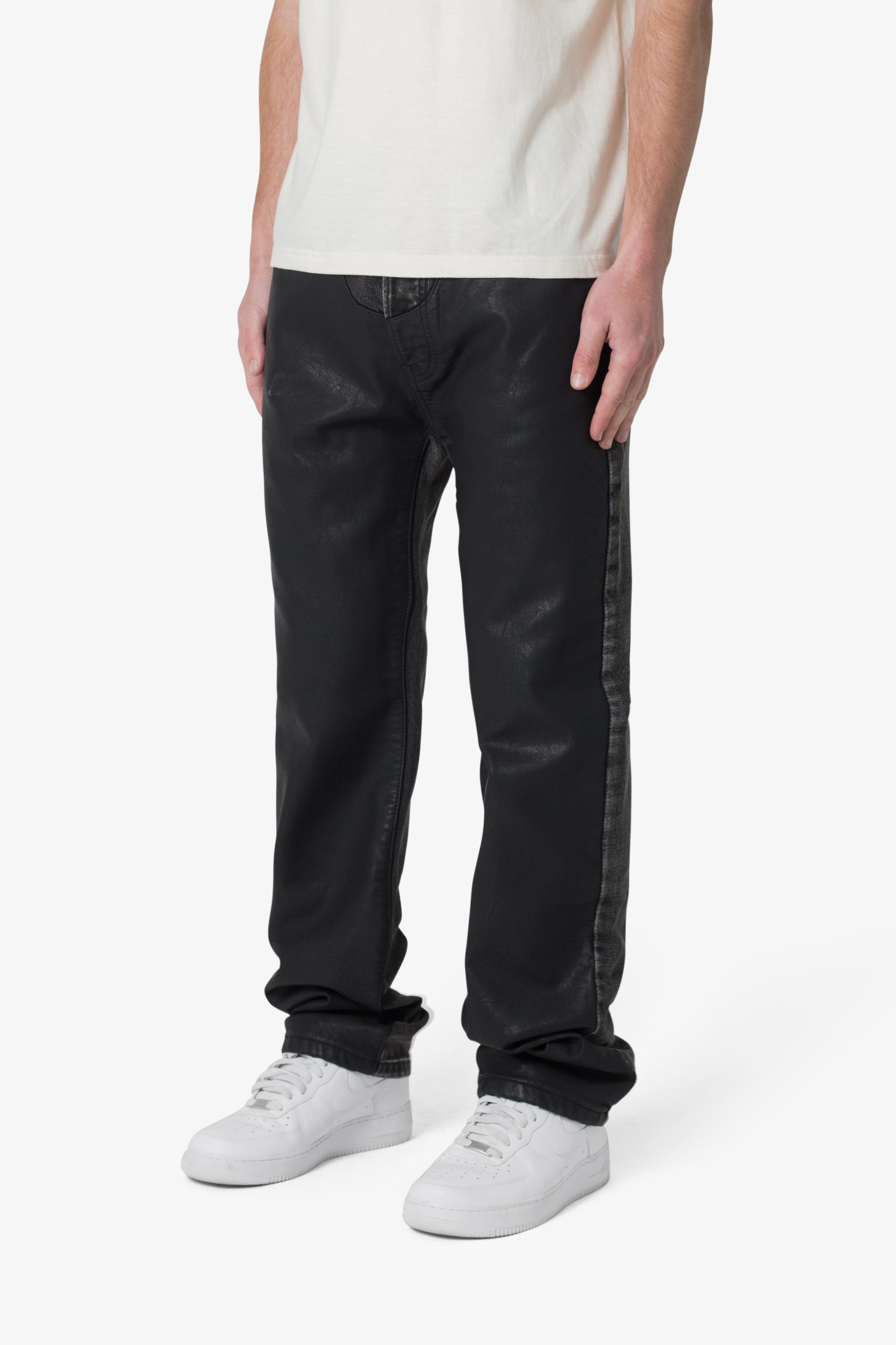 V636 Western Baggy Denim - Black